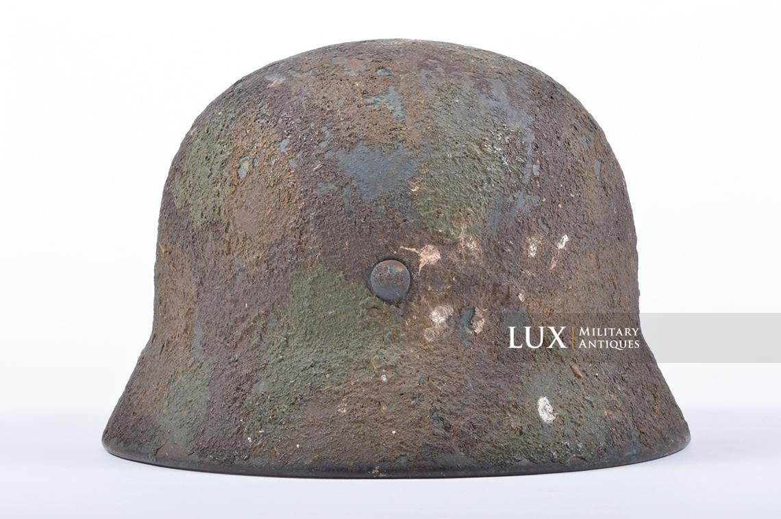 M40 Luftwaffe two-tone sawdust textured camouflage combat helmet - photo 12