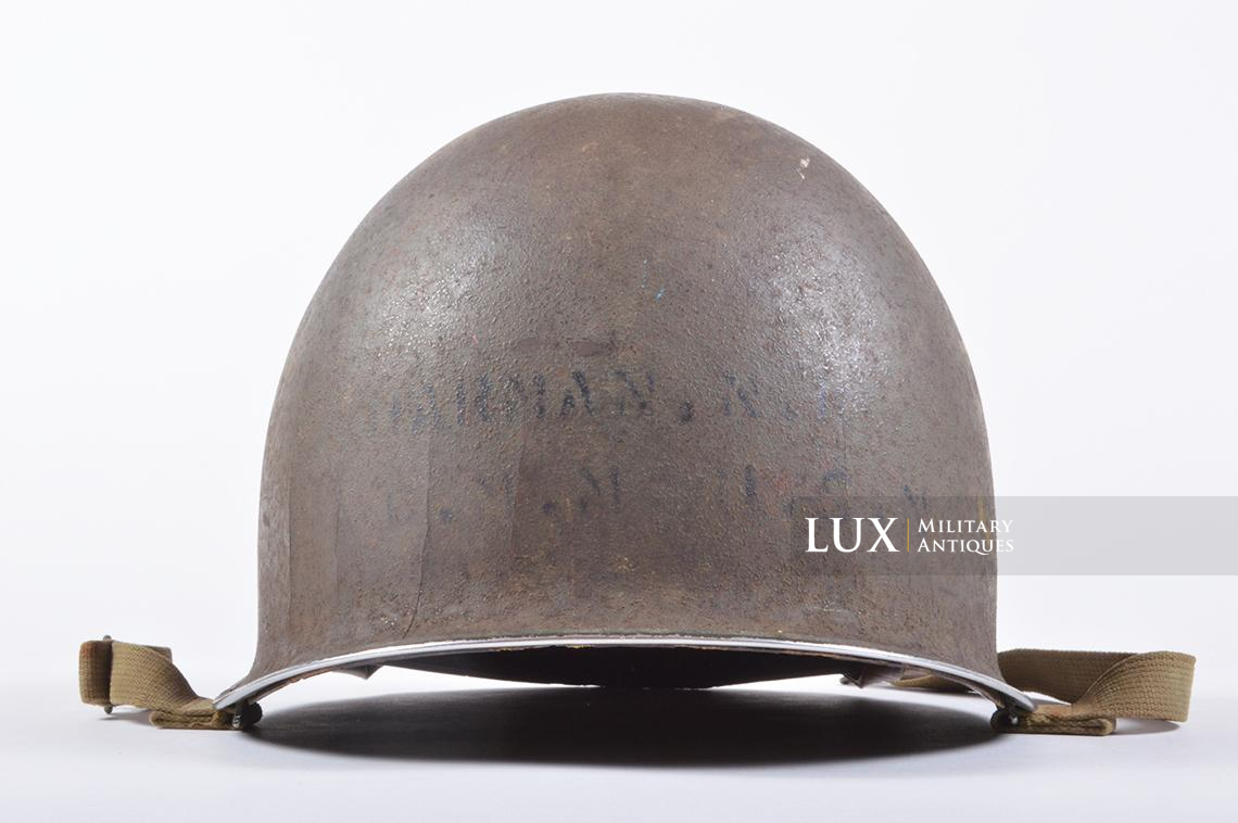 USM1 U.S.N. campaign decorated helmet - Lux Military Antiques - photo 11