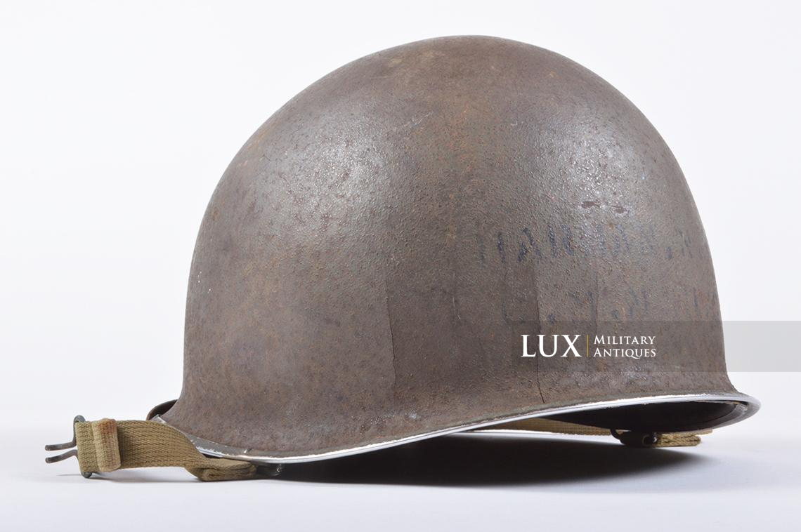 USM1 U.S.N. campaign decorated helmet - Lux Military Antiques - photo 12