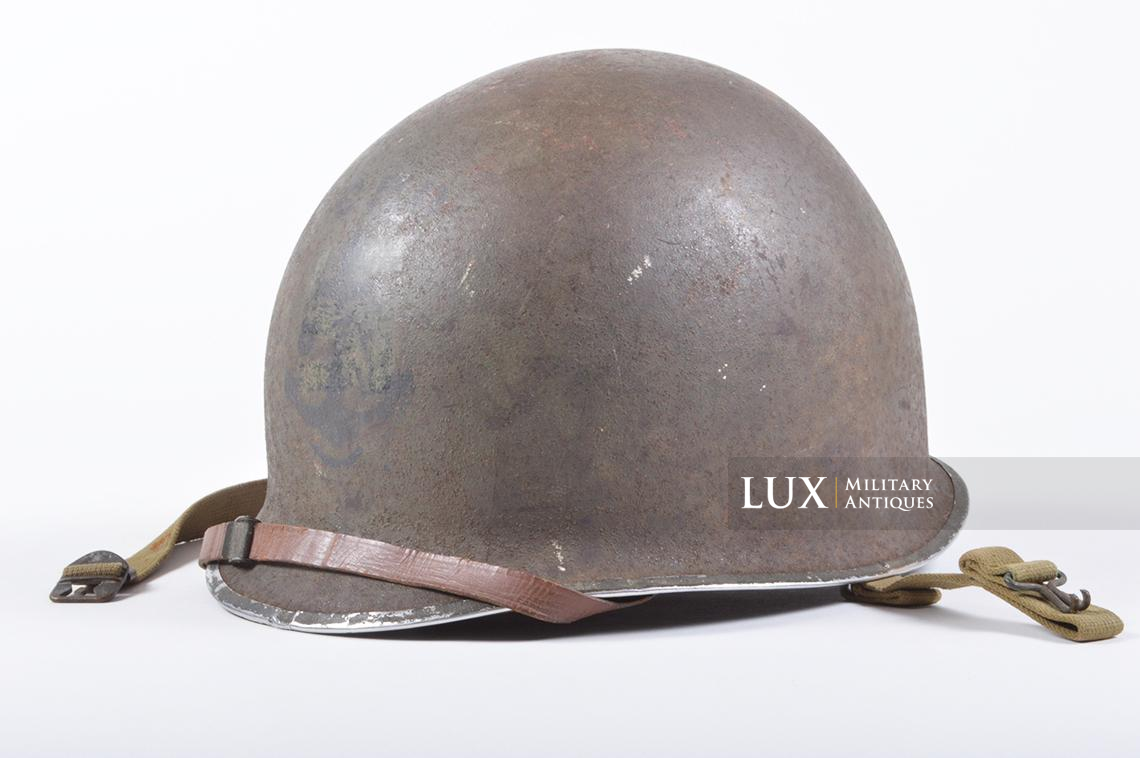 USM1 U.S.N. campaign decorated helmet - Lux Military Antiques - photo 14