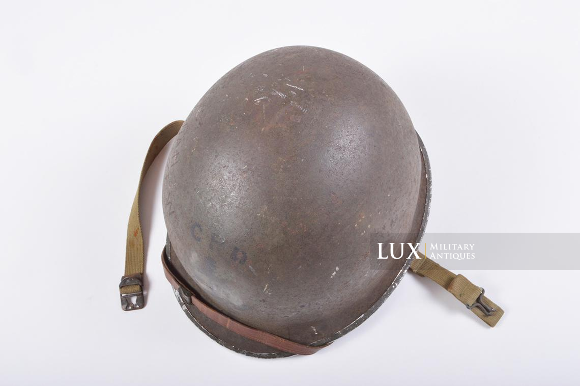 USM1 U.S.N. campaign decorated helmet - Lux Military Antiques - photo 15
