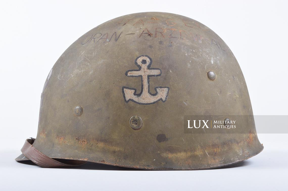 USM1 U.S.N. campaign decorated helmet - Lux Military Antiques - photo 32