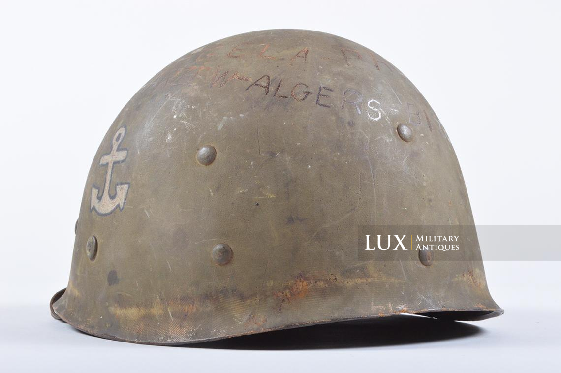 USM1 U.S.N. campaign decorated helmet - Lux Military Antiques - photo 33