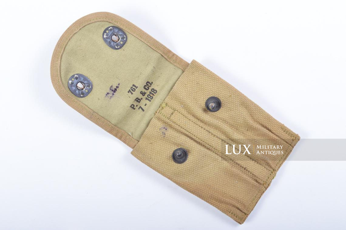US Colt 45 pistol magazine pouch, « P.B. &CO. 1918 » - photo 9