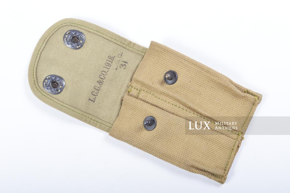 US Colt 45 pistol magazine pouch, « L.C.C.&CO.1918 » - photo 9
