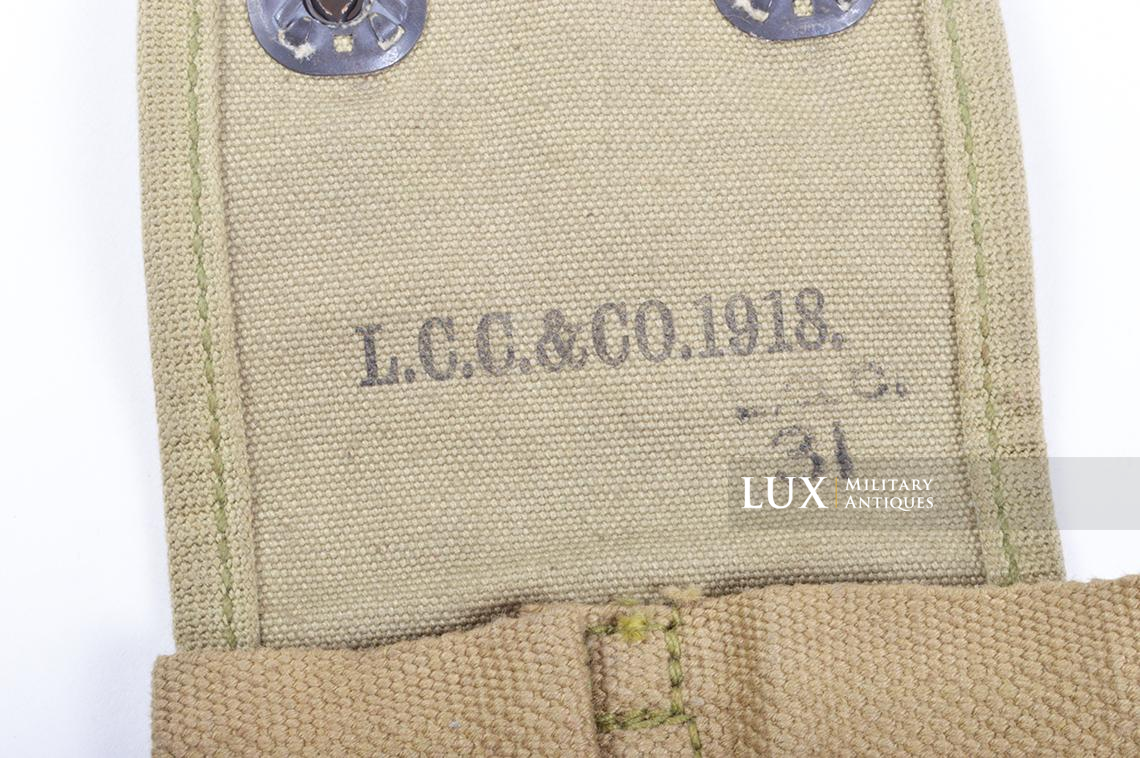 US Colt 45 pistol magazine pouch, « L.C.C.&CO.1918 » - photo 10