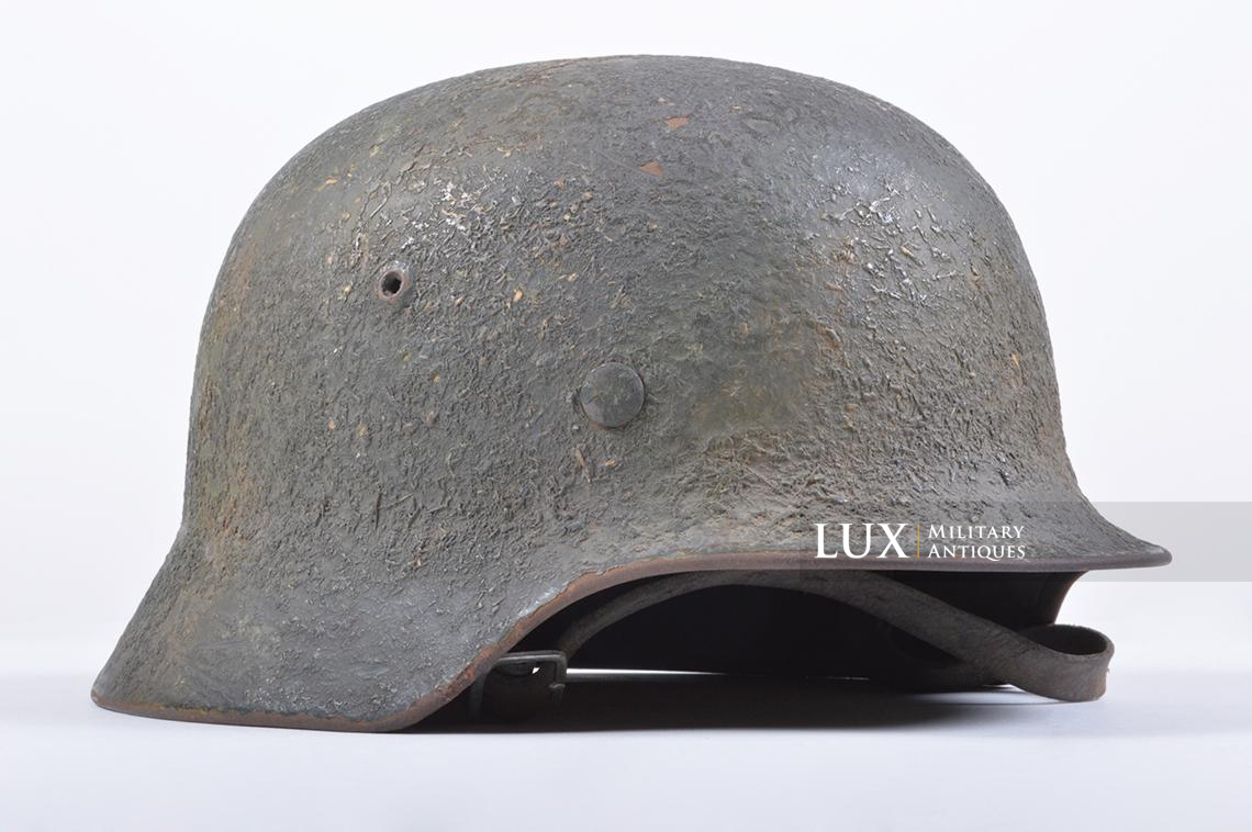 M35 Heer two-tone sawdust textured camouflage combat helmet - photo 9