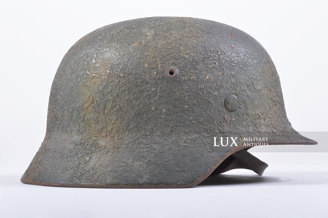 M35 Heer two-tone sawdust textured camouflage combat helmet - photo 10
