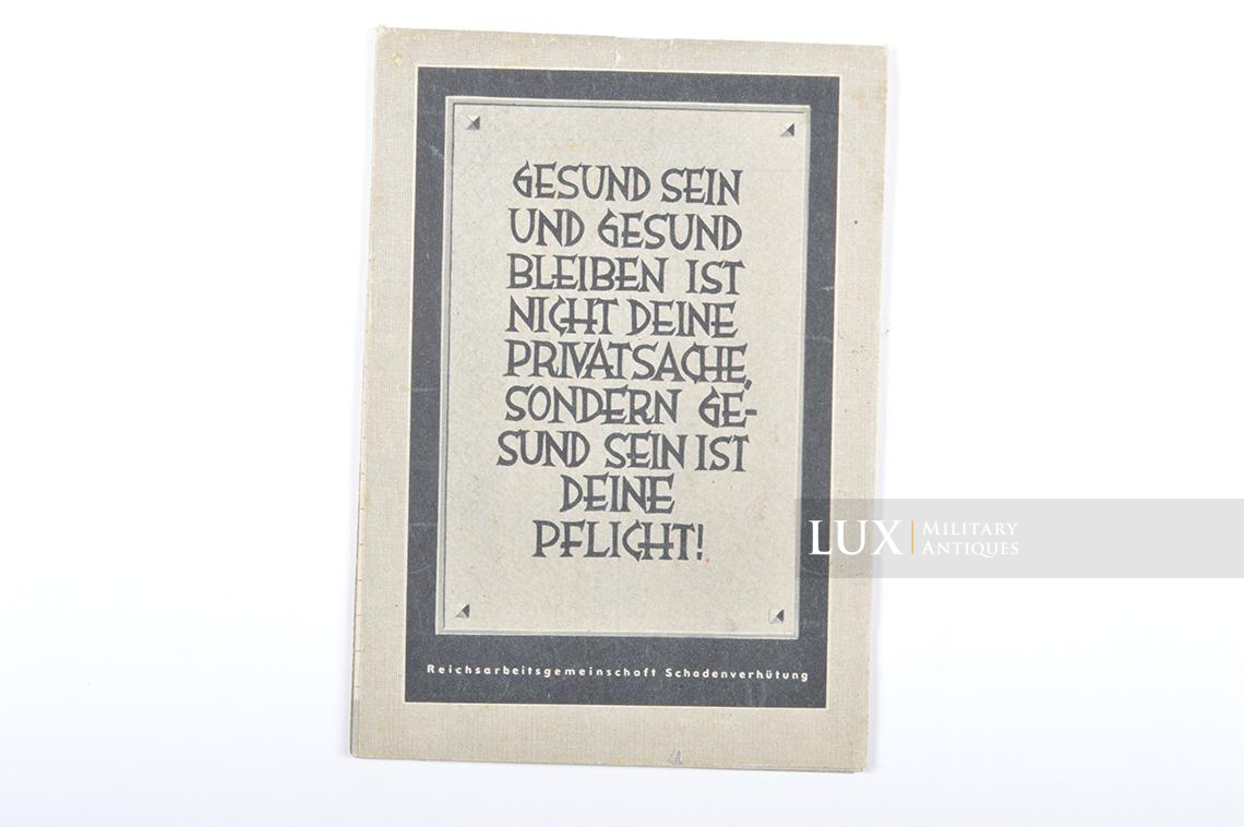 German typewriter record keeping paper booklet, « Pst ! Feind hört mit » - photo 10