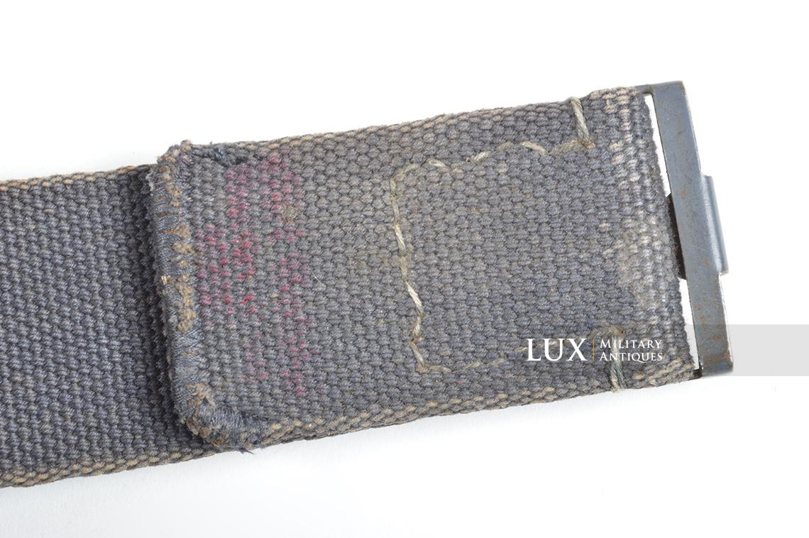Luftwaffe tropical blue web belt, « 100 CM » - photo 8