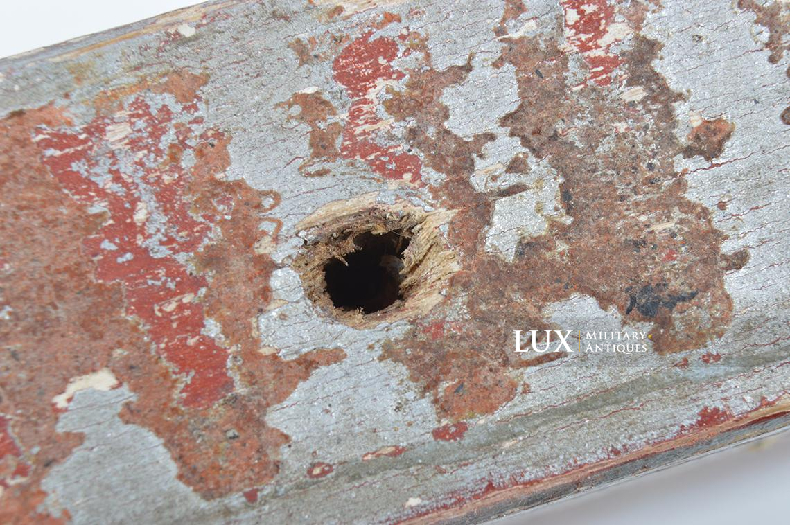 Panneau signalétique allemand, « Abri Luftschutz » - photo 23
