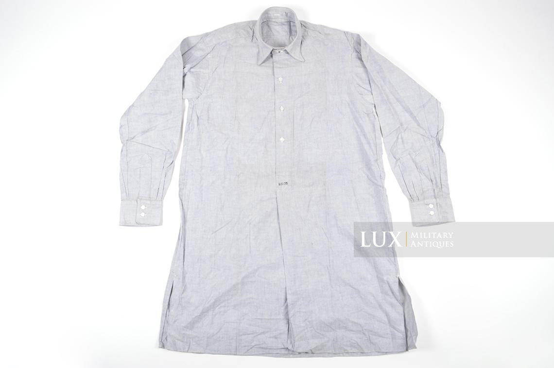 Luftwaffe issue light blue shirt - Lux Military Antiques - photo 4
