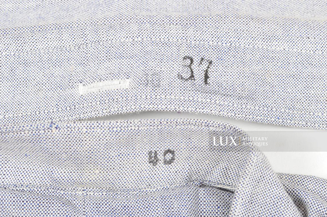 Luftwaffe issue light blue shirt - Lux Military Antiques - photo 10