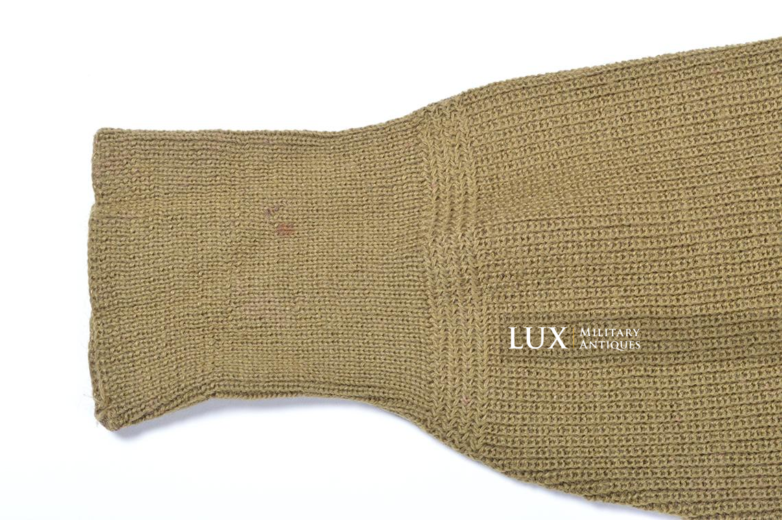US Army High Neck Issued Sweater, dated 1942 - photo 9