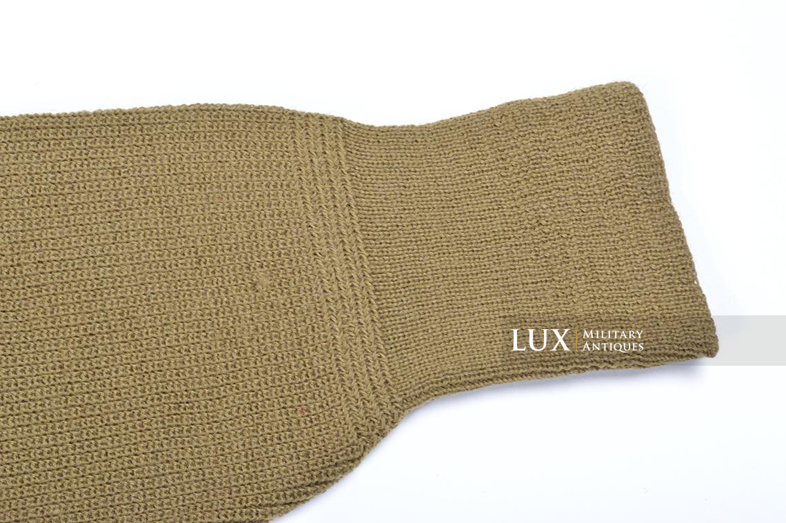 US Army High Neck Issued Sweater, dated 1942 - photo 10