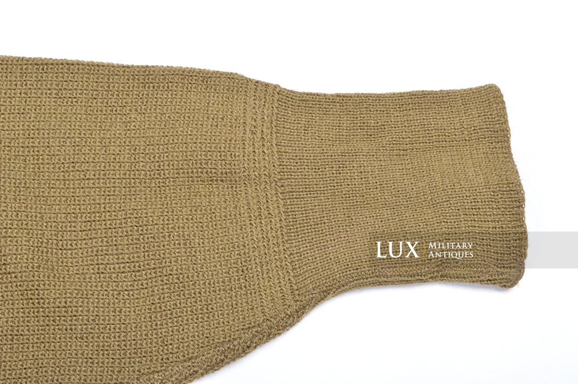 US Army High Neck Issued Sweater, dated 1942 - photo 14
