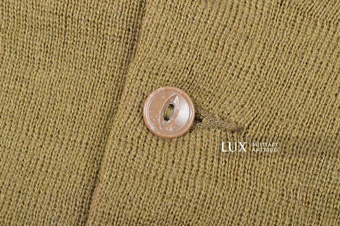 US Army High Neck Issued Sweater, dated 1942 - photo 17