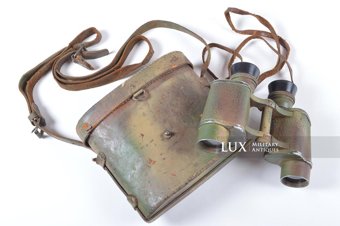 Normandy camouflage captured British binocular set - photo 4
