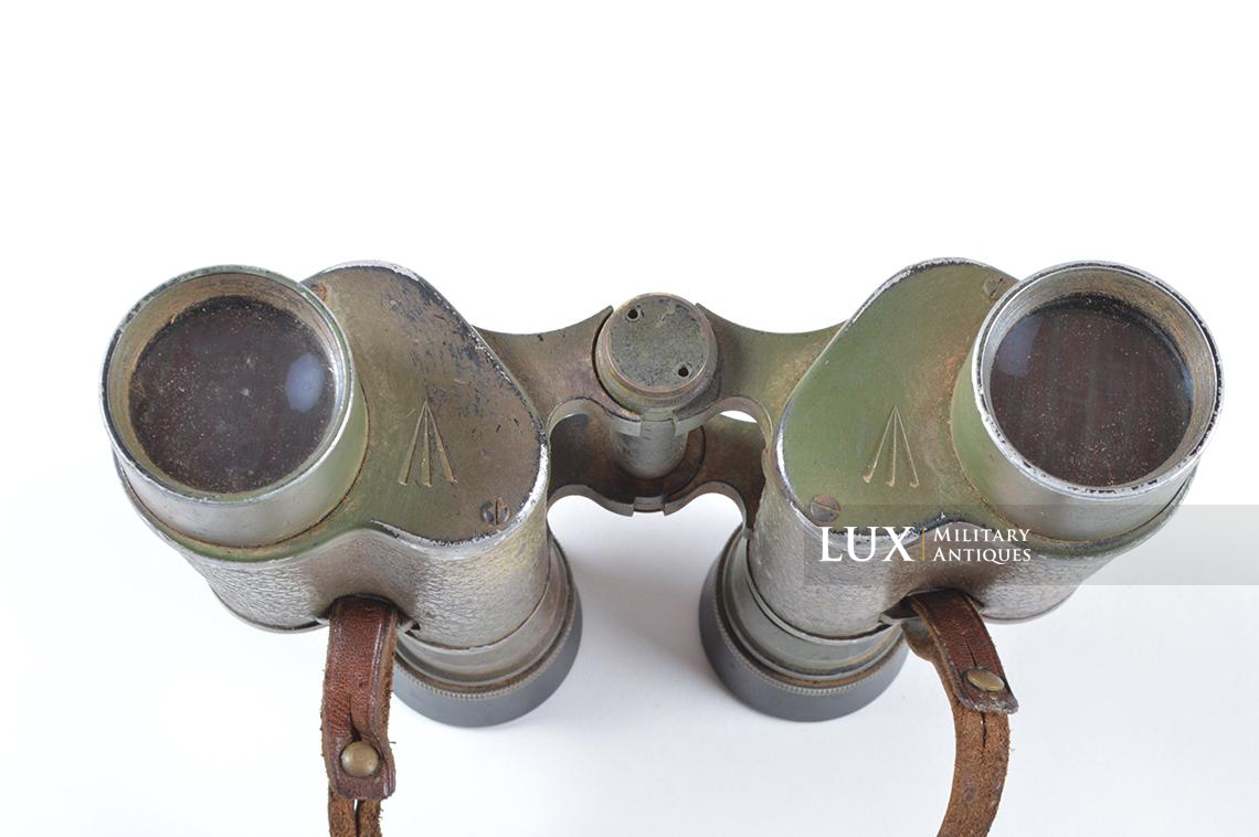 Normandy camouflage captured British binocular set - photo 11