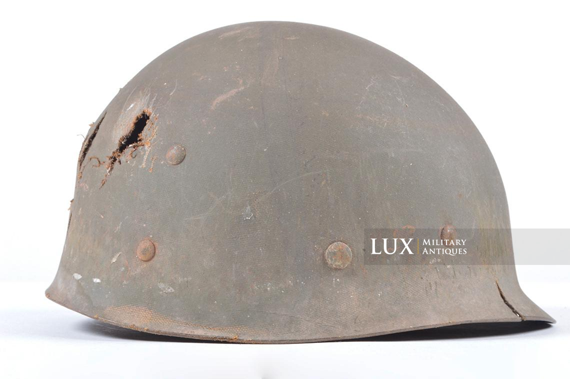 USM1 helmet, 4th Infantry Division, 2nd Lt. James Reed McCroy - photo 33