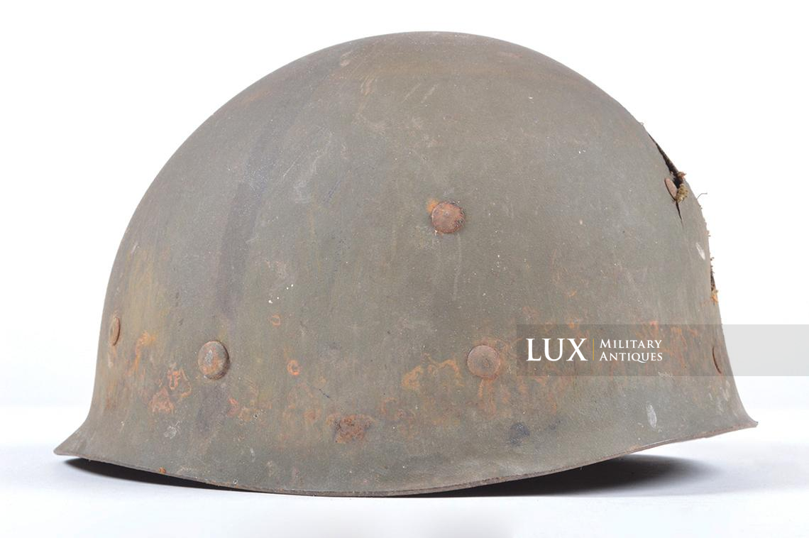 USM1 helmet, 4th Infantry Division, 2nd Lt. James Reed McCroy - photo 36