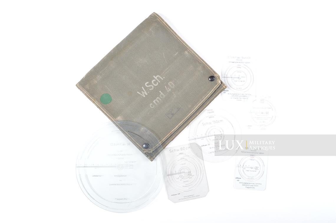 German map distance measuring instruments set for artillery, « cmd40 » - photo 4