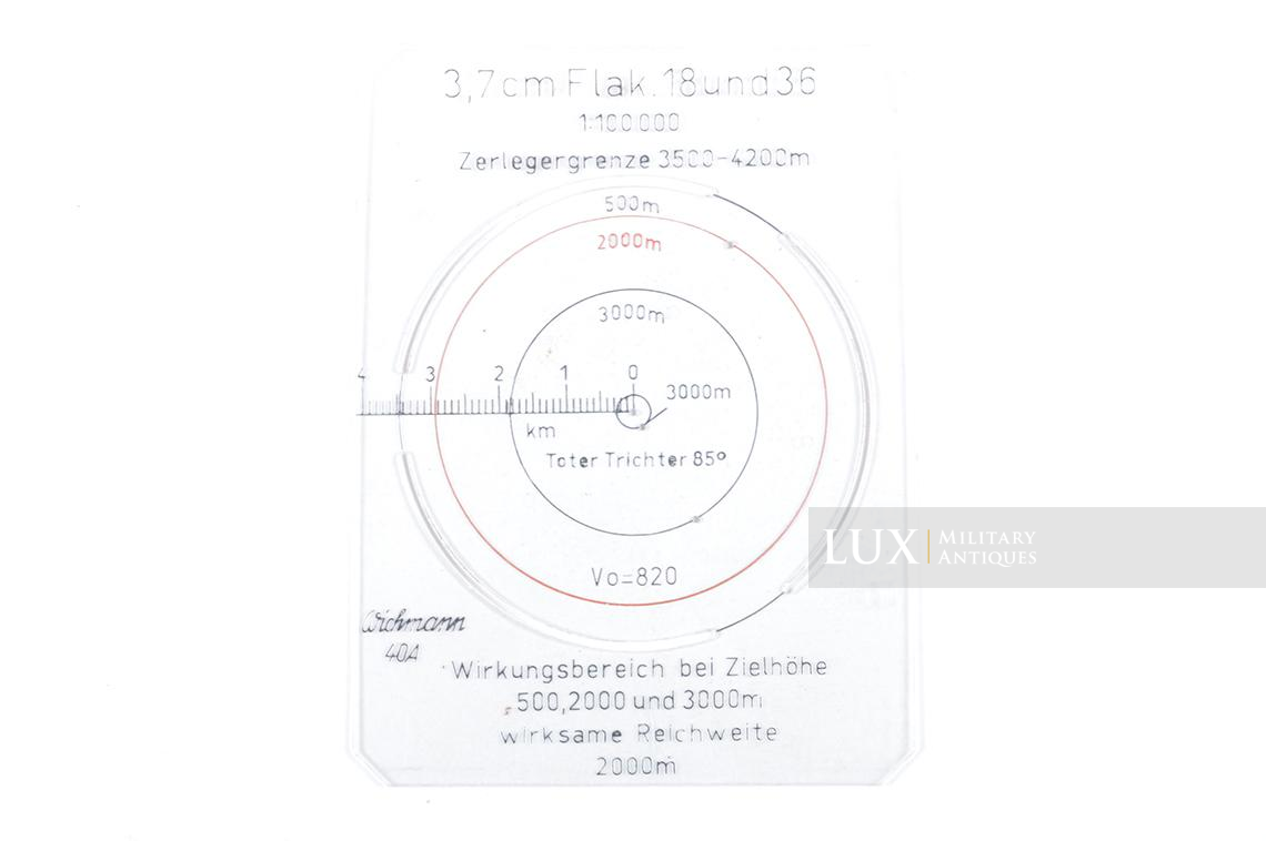 German map distance measuring instruments set for artillery, « cmd40 » - photo 16