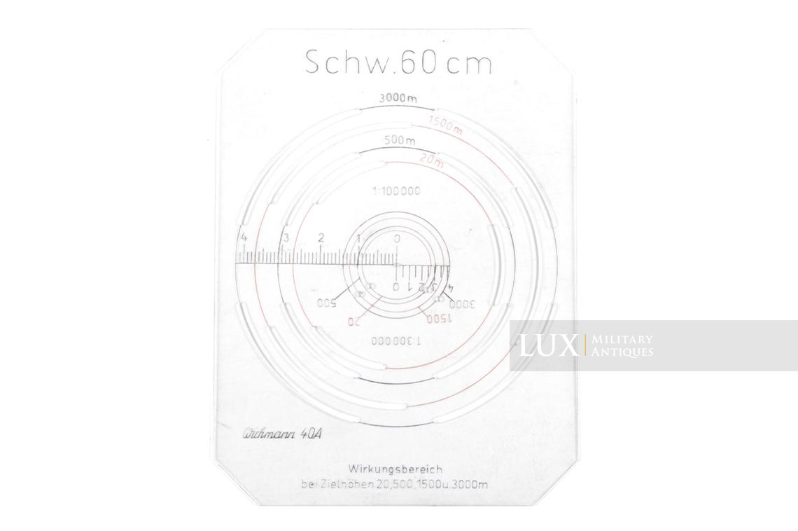 German map distance measuring instruments set for artillery, « cmd40 » - photo 17