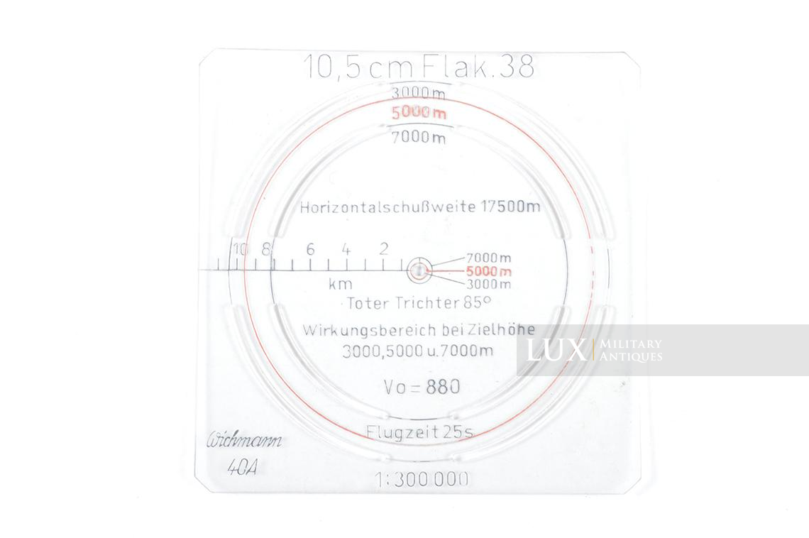 Ensemble de rapporteurs de distance sur carte pour l’artillerie allemande, « cmd40 » - photo 19