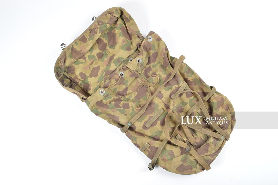 US Army M1943 camouflage canvas jungle pack - photo 10