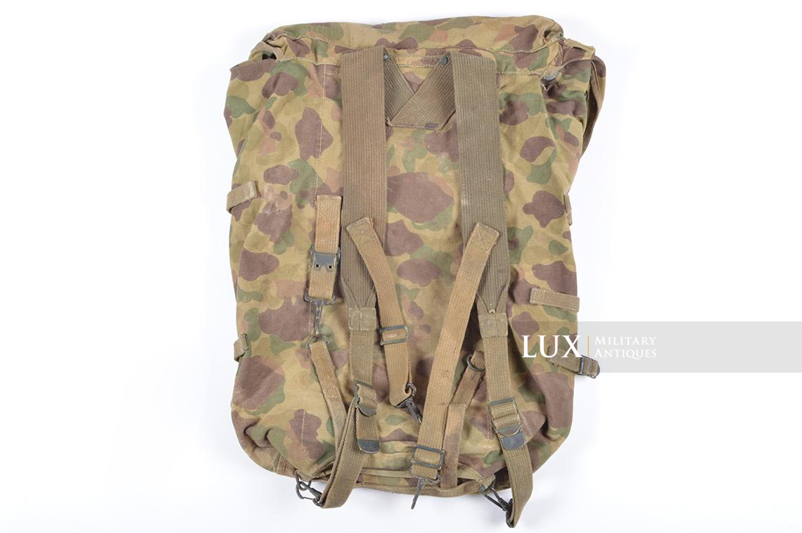 US Army M1943 camouflage canvas jungle pack - photo 14