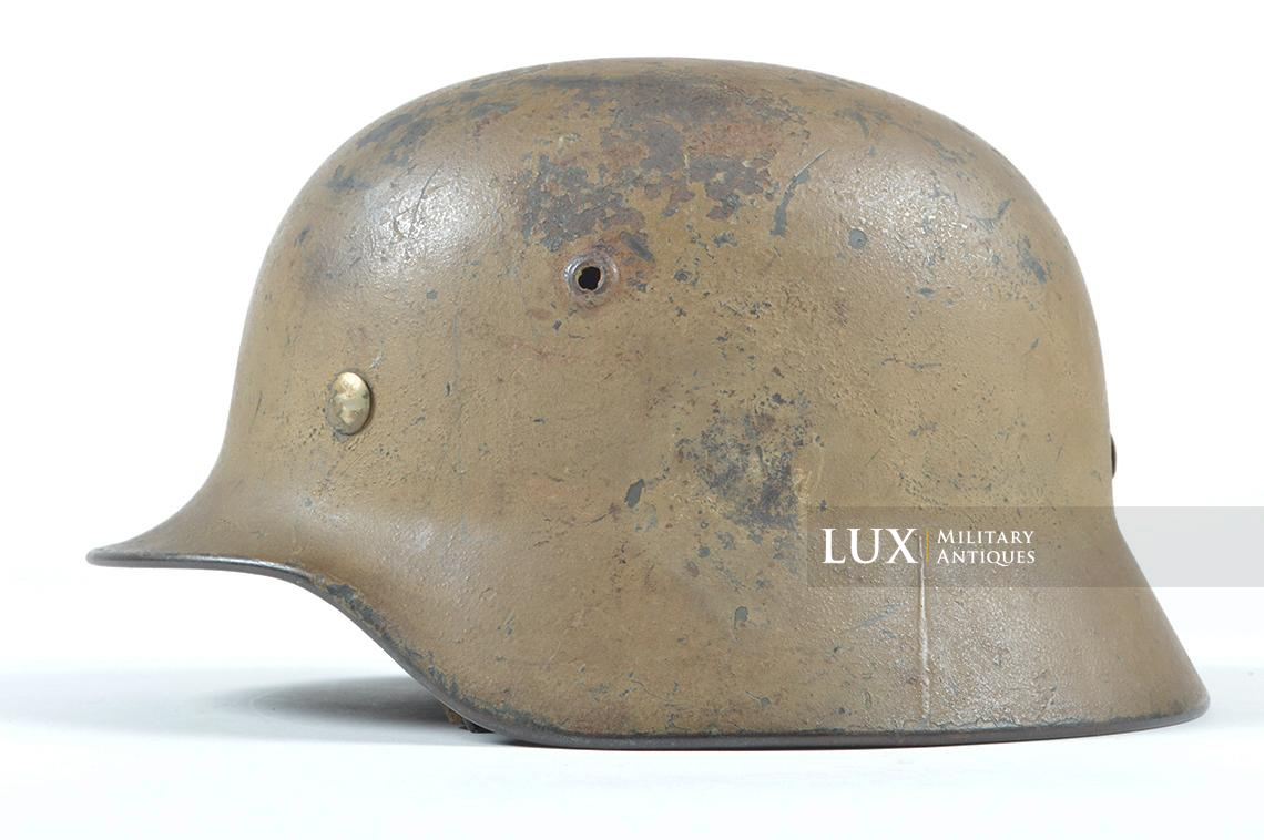 M35 Waffen-SS tan camouflage helmet - Lux Military Antiques - photo 10