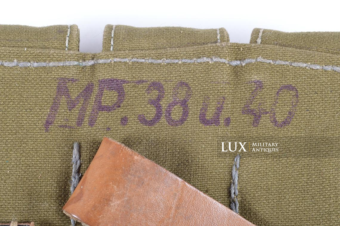 Unissued MP38/40 green pouch, « gfg43 » - photo 14