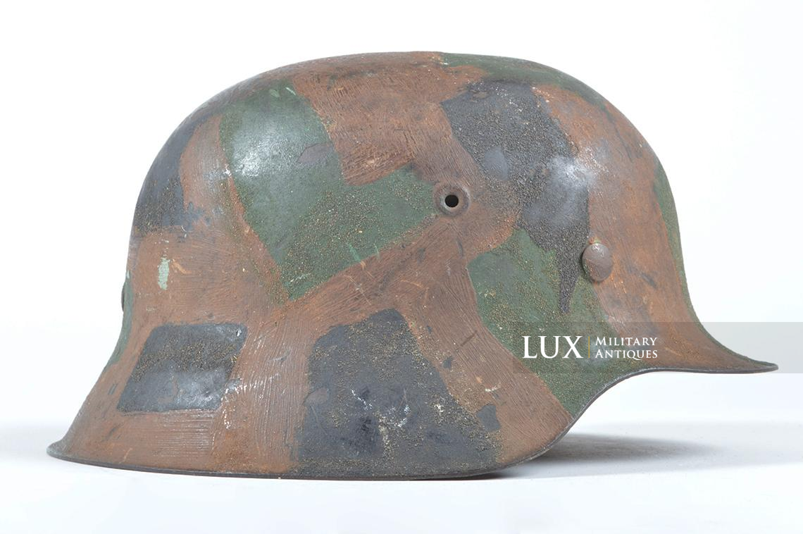 Casque M42 Heer camouflage géométrique trois tons texturé - photo 4