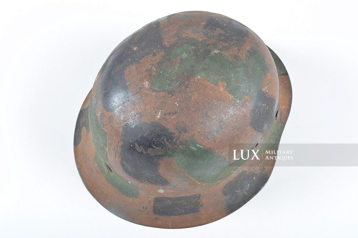 Casque M42 Heer camouflage géométrique trois tons texturé - photo 15