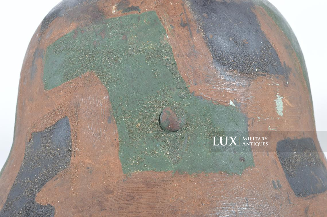 Casque M42 Heer camouflage géométrique trois tons texturé - photo 34