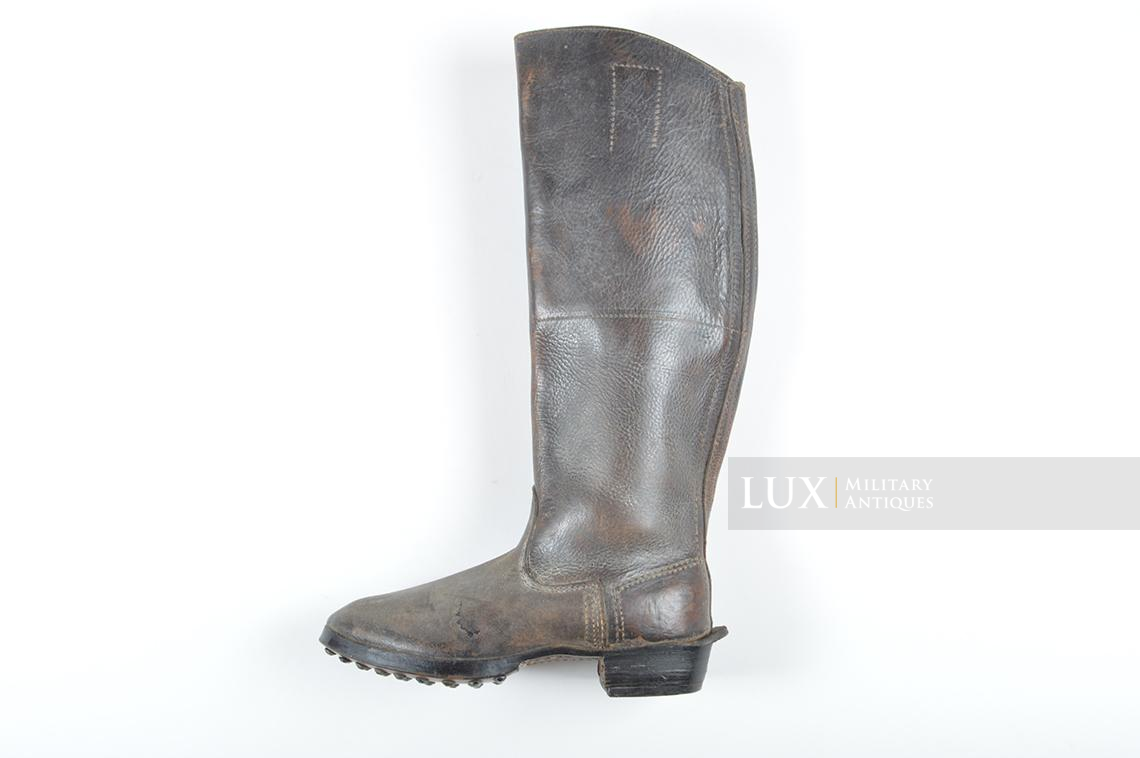 Late-war Heer/Waffen-SS issue riding boots - photo 7