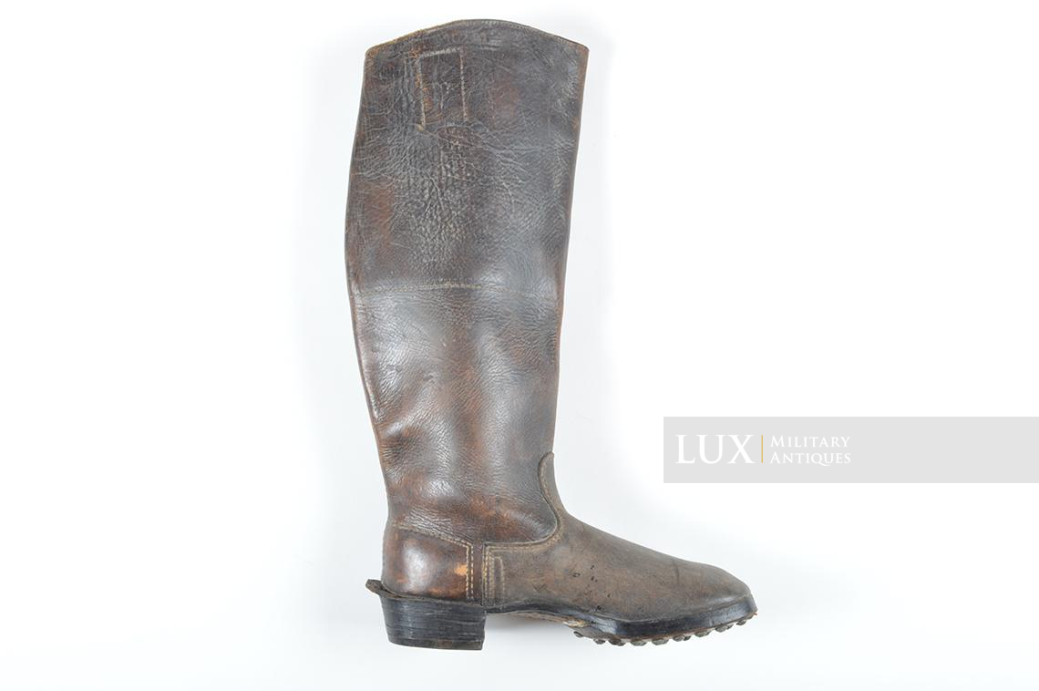 Late-war Heer/Waffen-SS issue riding boots - photo 9