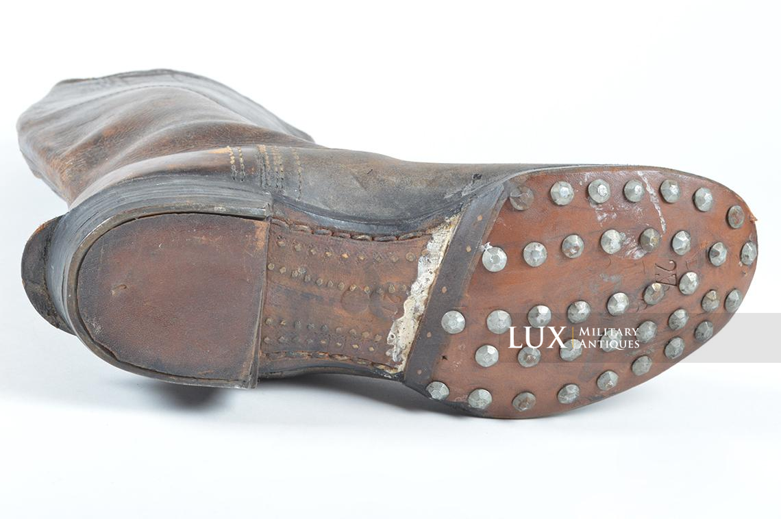 Late-war Heer/Waffen-SS issue riding boots - photo 13