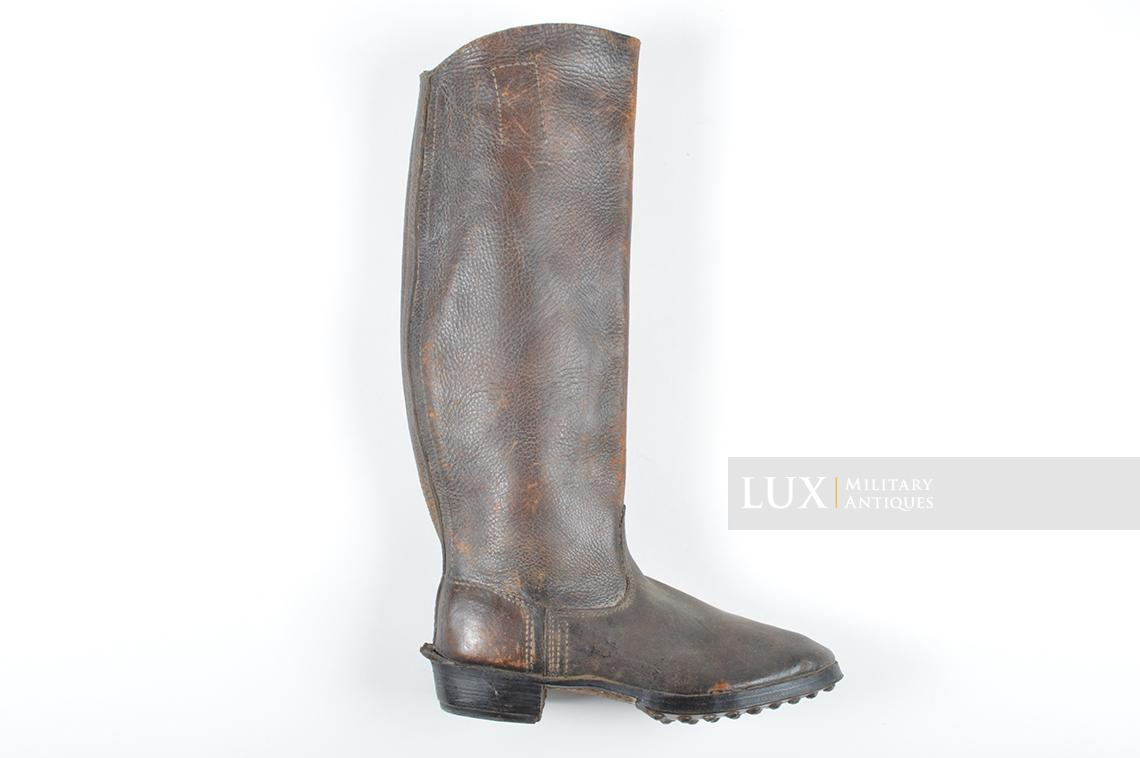 Late-war Heer/Waffen-SS issue riding boots - photo 17