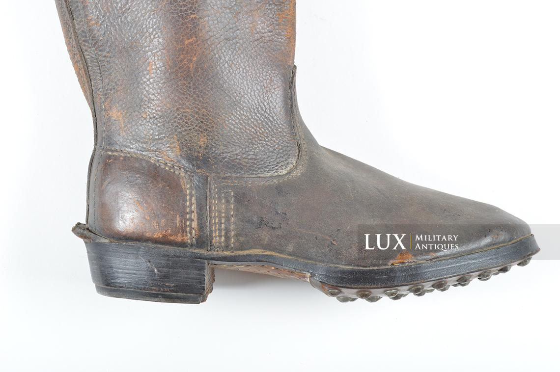 Late-war Heer/Waffen-SS issue riding boots - photo 18