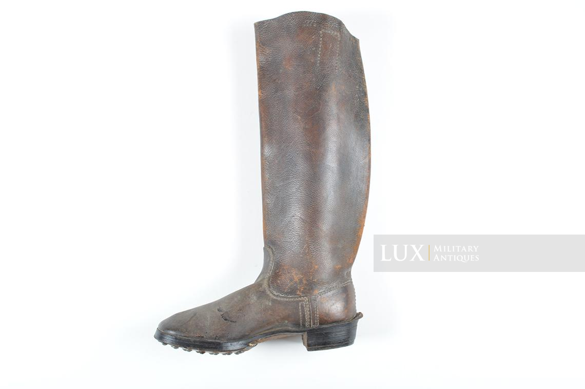 Late-war Heer/Waffen-SS issue riding boots - photo 19