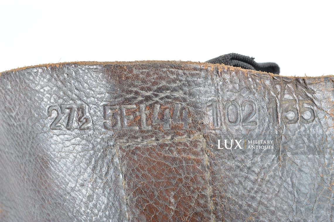Late-war Heer/Waffen-SS issue riding boots - photo 22