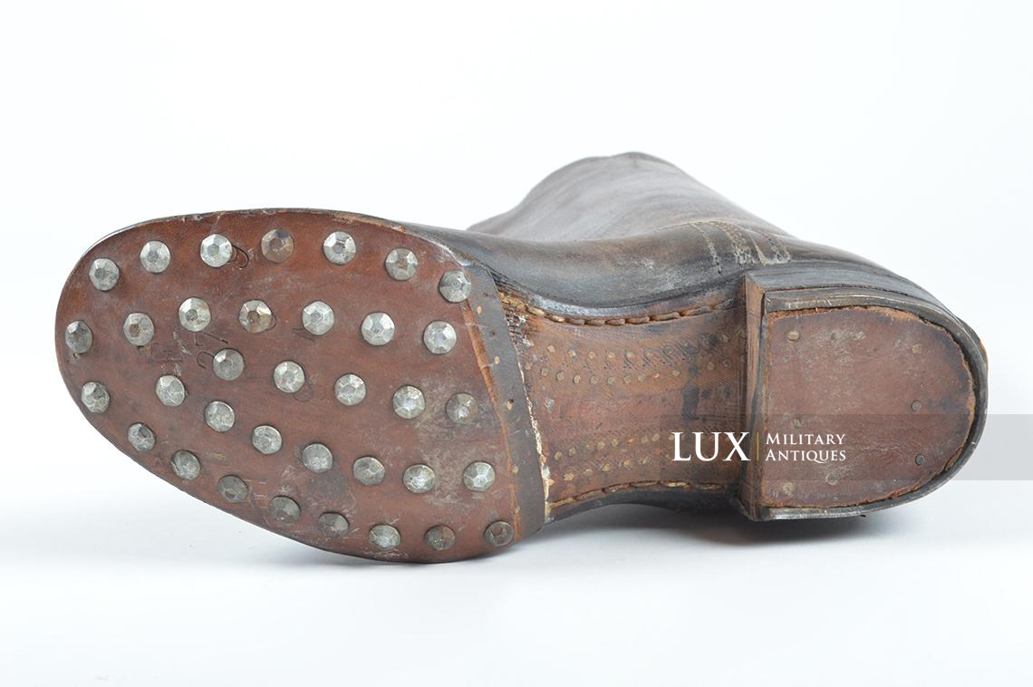 Late-war Heer/Waffen-SS issue riding boots - photo 23