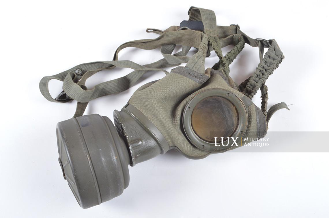 German three-tone camouflaged gas mask canister, « Ogefr. Strunk » - photo 24