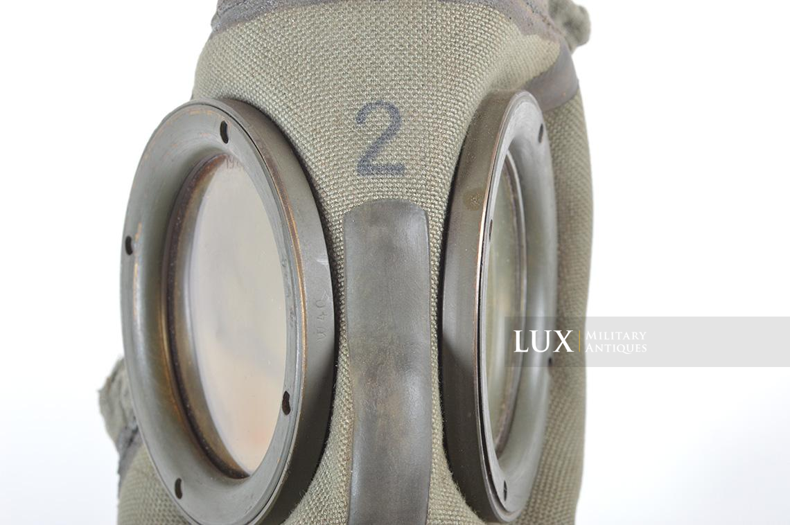 German three-tone camouflaged gas mask canister, « Ogefr. Strunk » - photo 25