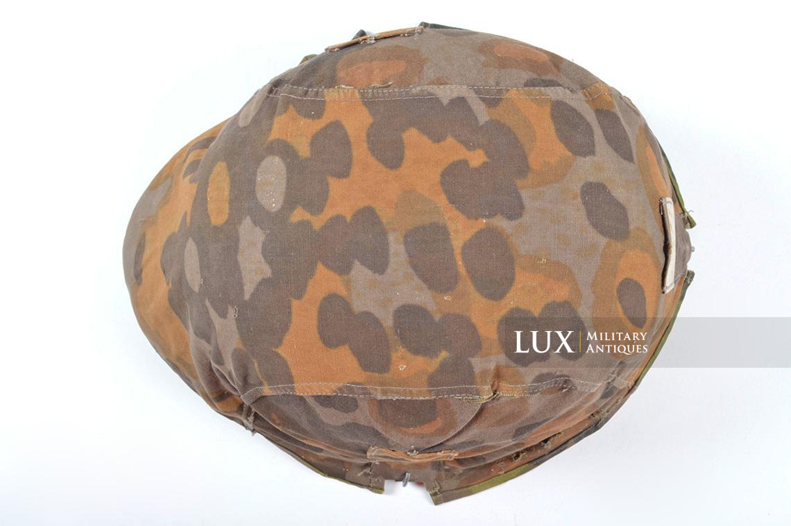 First model Waffen-SS helmet cover, plane tree pattern - photo 16