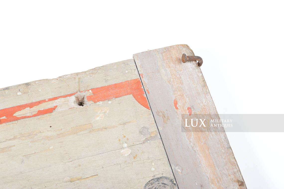 Panneau en bois indicateur « American Red Cross » - photo 27