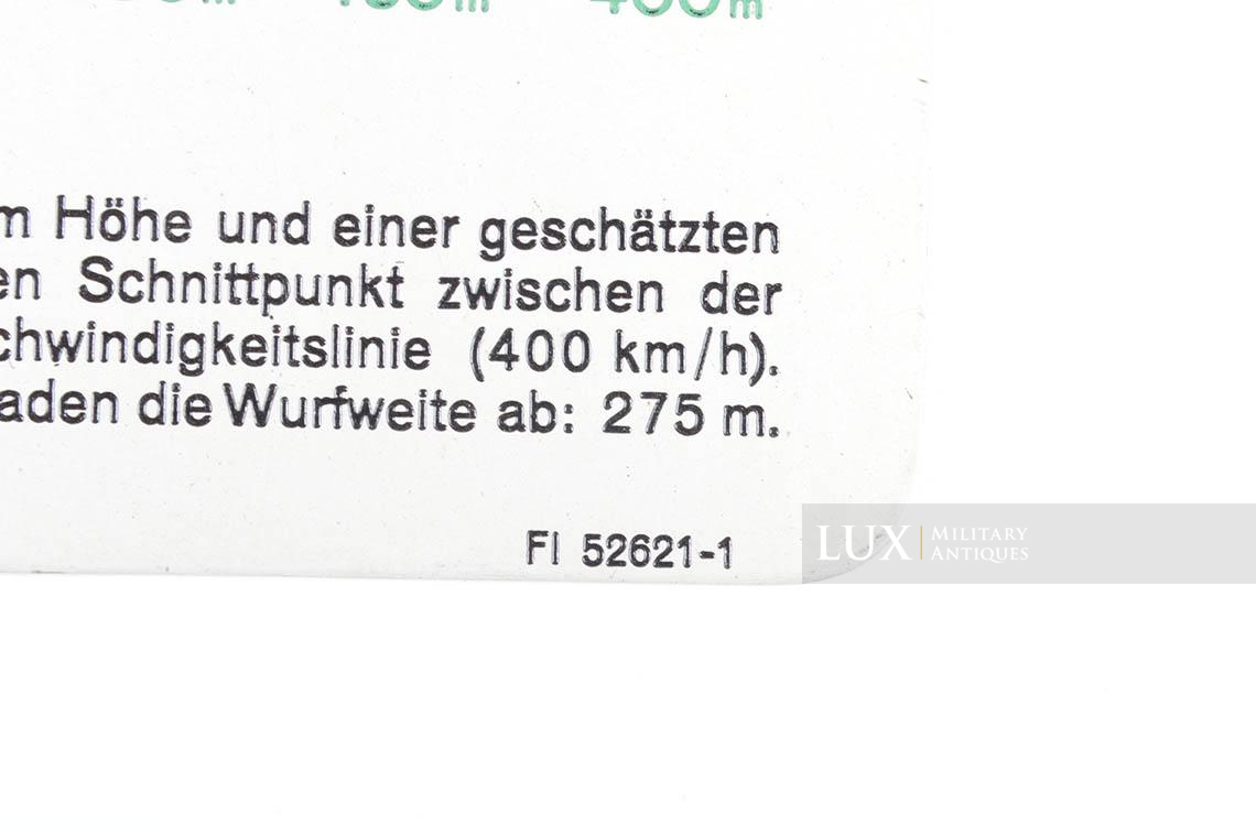 Luftwaffe double sided firing angle calculation table - photo 14