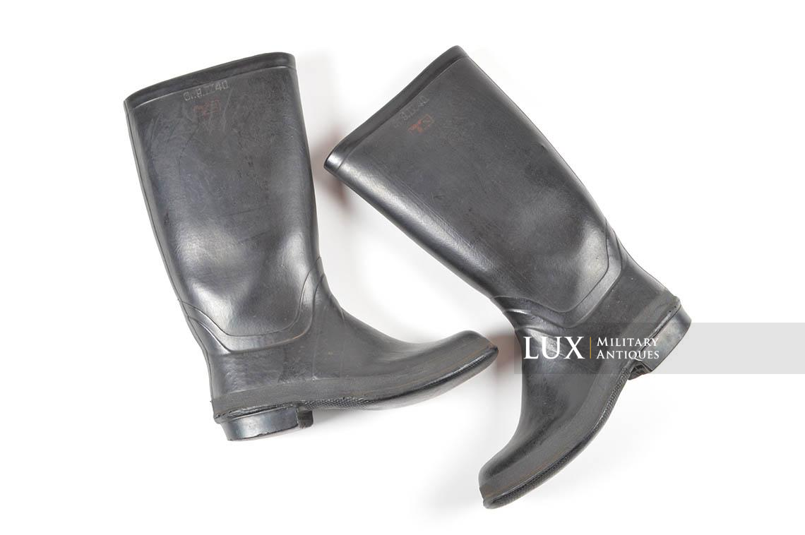 German rubber boots, dated 1940 - Lux Military Antiques - photo 4
